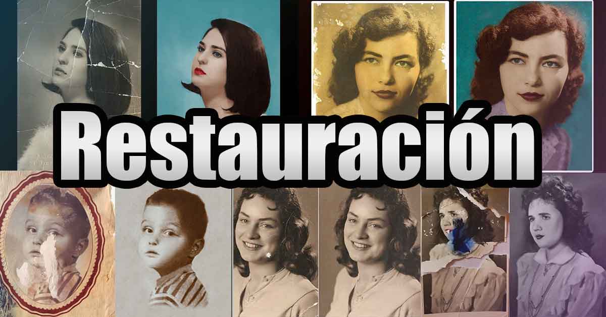 Restauración de Fotografías antiguas o dañadas en El Salvador